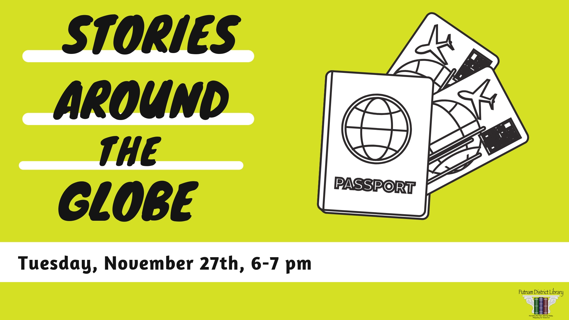 Stories Around The Globe Tuesday November 27 2018 6 00 PM Putnam